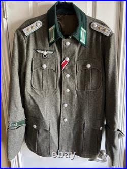 Panzer Grenadier Hauptman Uniform, Very Good Condition Size XL
