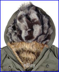 Parka/anorak Kharkov model Racoon fur