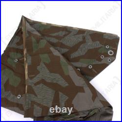 Planetree Camo Zeltbahn WW2 Repro German Army Military Camouflage Poncho Basha