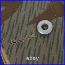 Planetree Camo Zeltbahn WW2 Repro German Army Military Camouflage Poncho Basha