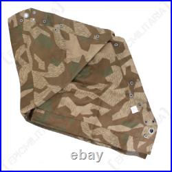 Planetree Camo Zeltbahn WW2 Repro German Army Military Camouflage Poncho Basha