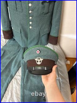 Polizei Blouse, Trousers, Cap and Boots WW2