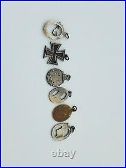 Post WW2 WW II German Luftwaffe miniature awards medals set Luftwaffe Iron Cross
