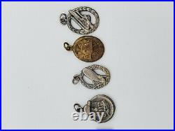 Post WW2 WW II German Luftwaffe miniature medals awards set Iron Cross medal bar