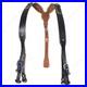 Premium Heer EM Leather Y-Straps WW2 Repro German Braces Webbing Army Soldier