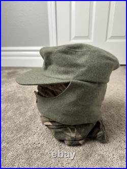 RARE 1943 Mens WW2 German M-43 Army Field Cap