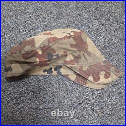Rare German Custom Made M43 Cap Zelt Tarnmuster Amoebatarn Amoeba Camo