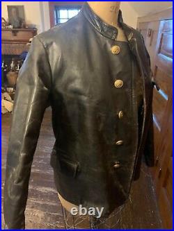 Rare Original Antique World War 2 German U Boat Kriegsmarine Leather Jacket
