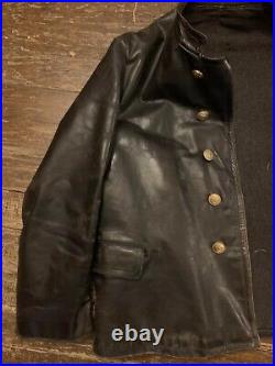 Rare Original Antique World War 2 German U Boat Kriegsmarine Leather Jacket