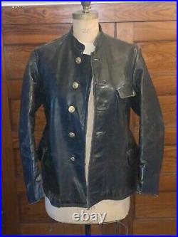 Rare Original Antique World War 2 German U Boat Kriegsmarine Leather Jacket