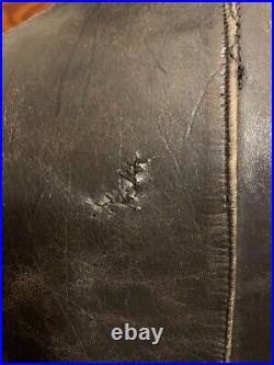 Rare Original Antique World War 2 German U Boat Kriegsmarine Leather Jacket