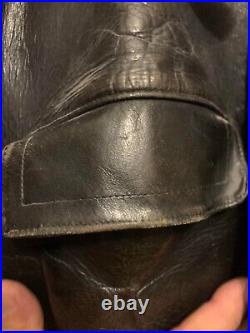 Rare Original Antique World War 2 German U Boat Kriegsmarine Leather Jacket