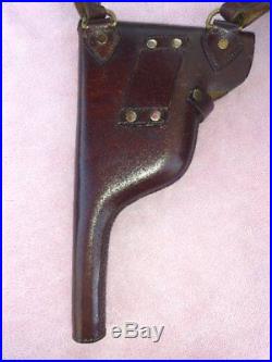 Rare Original Hans Romer Broomhandle Mauser Holster Dated 1915