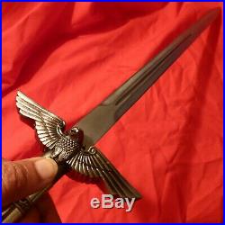 Rare Reversed Eagle German Ww2 Style Smallsword / Dagger (degen, Messer)