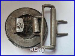 Rare Wwii German Army Ss Officer's Belt Buckle