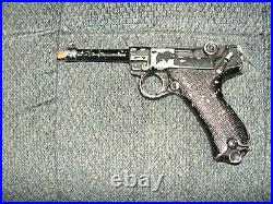 Real German Luger Metal Hollywood Movie Prop Gun 9mm replica ww2 wwii