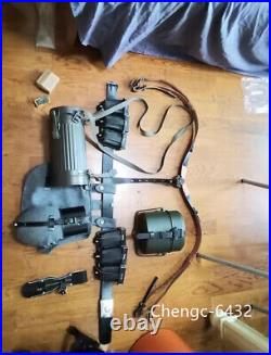 Replica WWII German Army 98 Leather Equip Kettle Mask Jar Belt Set Cosplay Prop