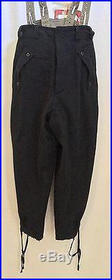 Replica WWII German Military Uniform Tunic, Pants, Rank Insignia + Colonel Rank