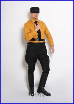 Replica Ww2 German Yellow Tunic And Black Breeches Set