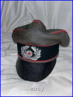 Repro German WW2 Crusher Cap Handmade Very Nice