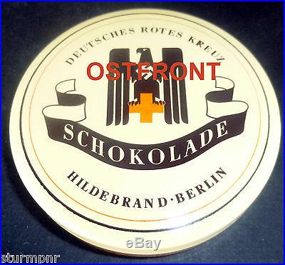 Repro German WW2 DRK Red Cross Chocolate Ration Tin