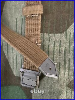 Repro German Ww2 Web A Frame, Bag At The Front Texled Dak Late War Mess Kit Inc