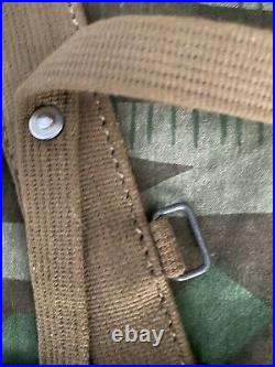 Repro German Ww2 Web A Frame, Bag At The Front Texled Dak Late War Mess Kit Inc