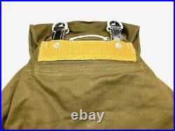 Repro German Wwii 1941 Rucksack With Leather Straps (2 Pcs Set)