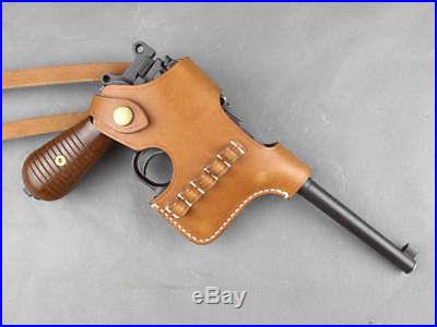 Repro WW2 Chinese Army Mauser C96 10 Round Q/R Holster