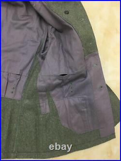 Repro WW2 GERMAN EM M36 FIELD GREY GREEN WOOL TUNIC & TROUSERS SIZE XL