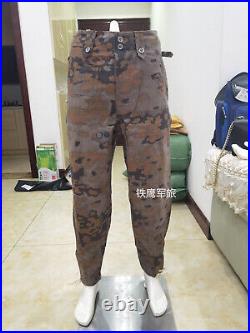 Repro Wwii German Army M43 Autumn Oak Camo Field Tunic Trousers Suit Size S