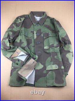 Repro Wwii German Elite M43 Italian Camo Field Tunic Trousers Suit Size XXL