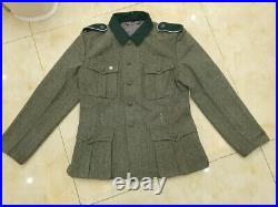 Repro Wwii German Em M36 Field Wool Panzer Jacket And Trousers Suit Size S