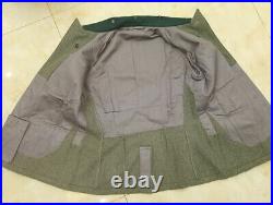 Repro Wwii German Em M36 Field Wool Panzer Jacket And Trousers Suit Size S