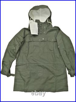 Repro Wwii German Mouse Grey And White Reversible Anorak Smock Size L
