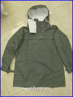 Repro Wwii German Mouse Grey And White Reversible Anorak Smock Size L