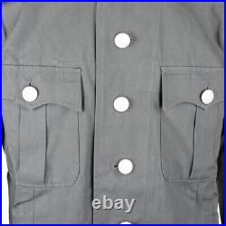 Repro Wwii German Summer M36 Officer Cotton Field Tunic Breeches Suit Size XL