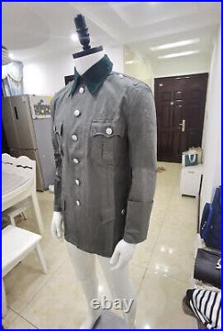 Repro Wwii German Summer M36 Officer Cotton Field Tunic Breeches Suit Size XL