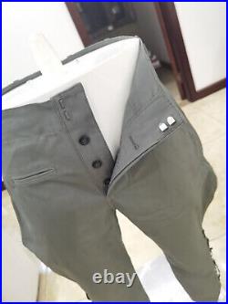 Repro Wwii German Summer M36 Officer Cotton Field Tunic Breeches Suit Size XL