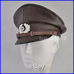 Reproduct ww2 german leatherette visor