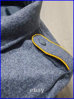 Reproduction Cosplay Ww2 German Blue Wool Tunic & Trousers Suit Size XXXL Reproduction Cosplay Ww2 German Blue Wool Tunic & Trousers Suit Size XXXL