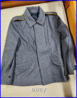 Reproduction Cosplay Ww2 German Blue Wool Tunic & Trousers Suit Size XXXL