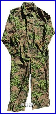 Reproduction German WW2 Oak pattern camouflage coverall
