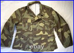 Reproduction German WWII Italian Design M-40 Camouflage Uniform Field Tunic
