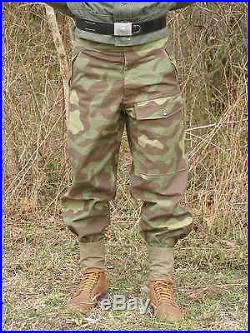 Reproduction German WWII Italian M29 Camouflage Trousers Size 34 W Made In USA