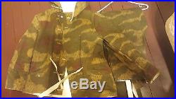 Reproduction German WWII Sumpftarn reversable Parka and Trousers