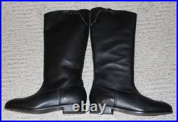 Reproduction German WWII leather officer boots, size 12 EE SM Wholesale Reproduction German WWII leather officer boots, size 12 EE SM Wholesale