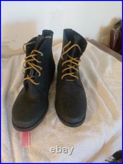 Reproduction German WWII low boots. Never worn size 9.5