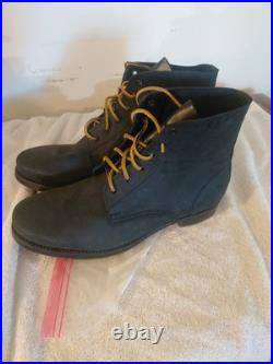 Reproduction German WWII low boots. Never worn size 9.5