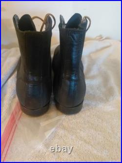 Reproduction German WWII low boots. Never worn size 9.5